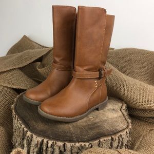 Baby / Toddler Girls Place brown Riding Boots